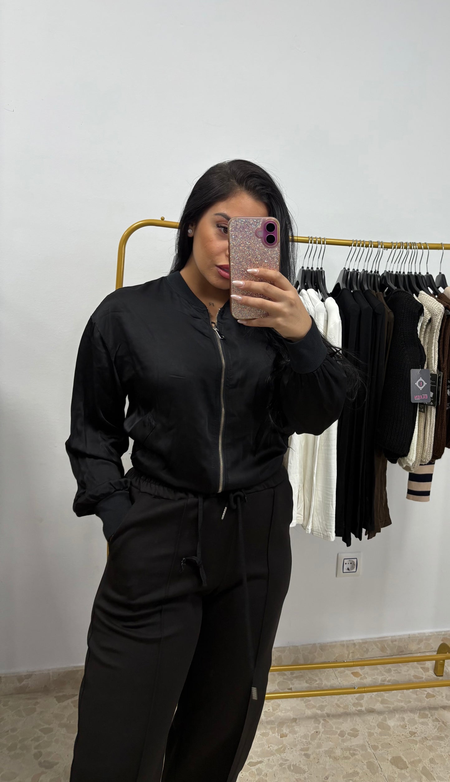 BOMBER SATINADA