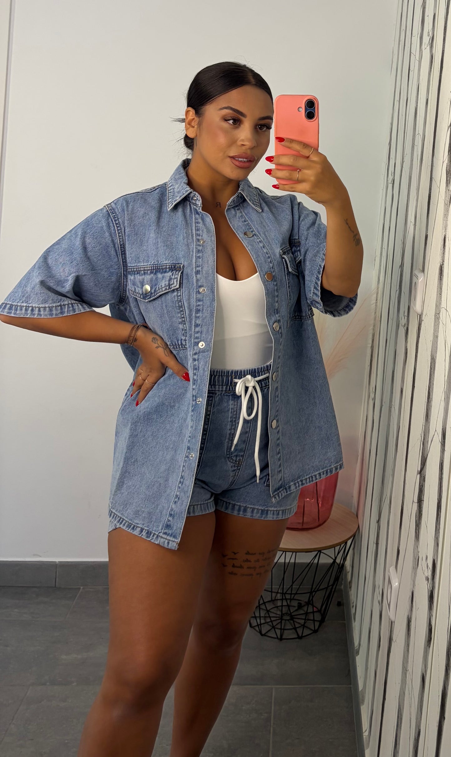 CONJUNTO DENIM TALLA PEQUEÑO