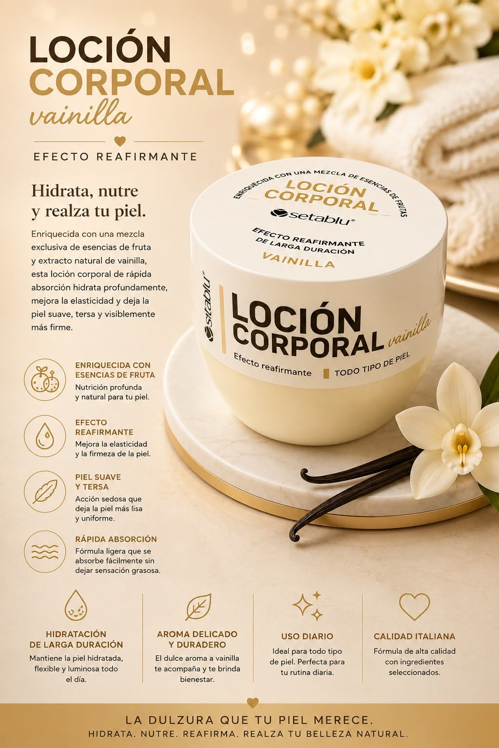 LOCIÓN CORPORAL VAINILLA