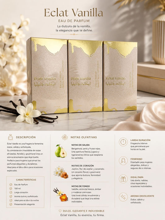 PERFUME ECLAT VANILLA
