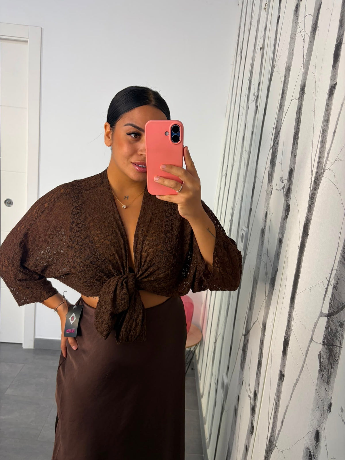 BLUSA ENCAJE