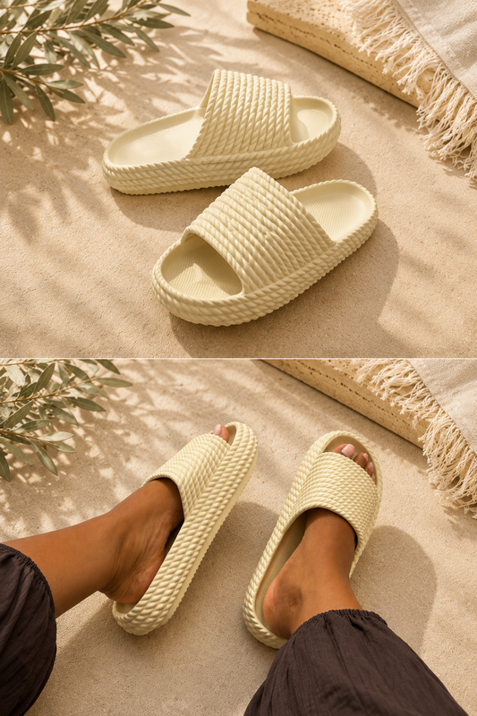 CHANCLAS TRENZADAS