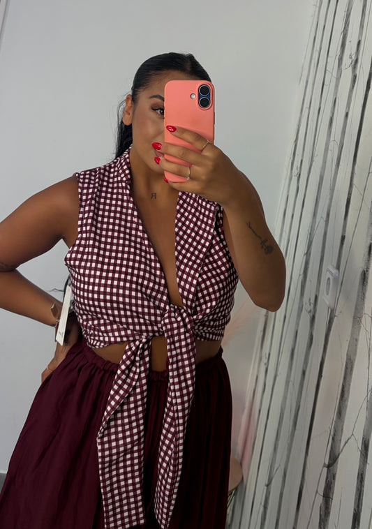 BLUSA CUADROS