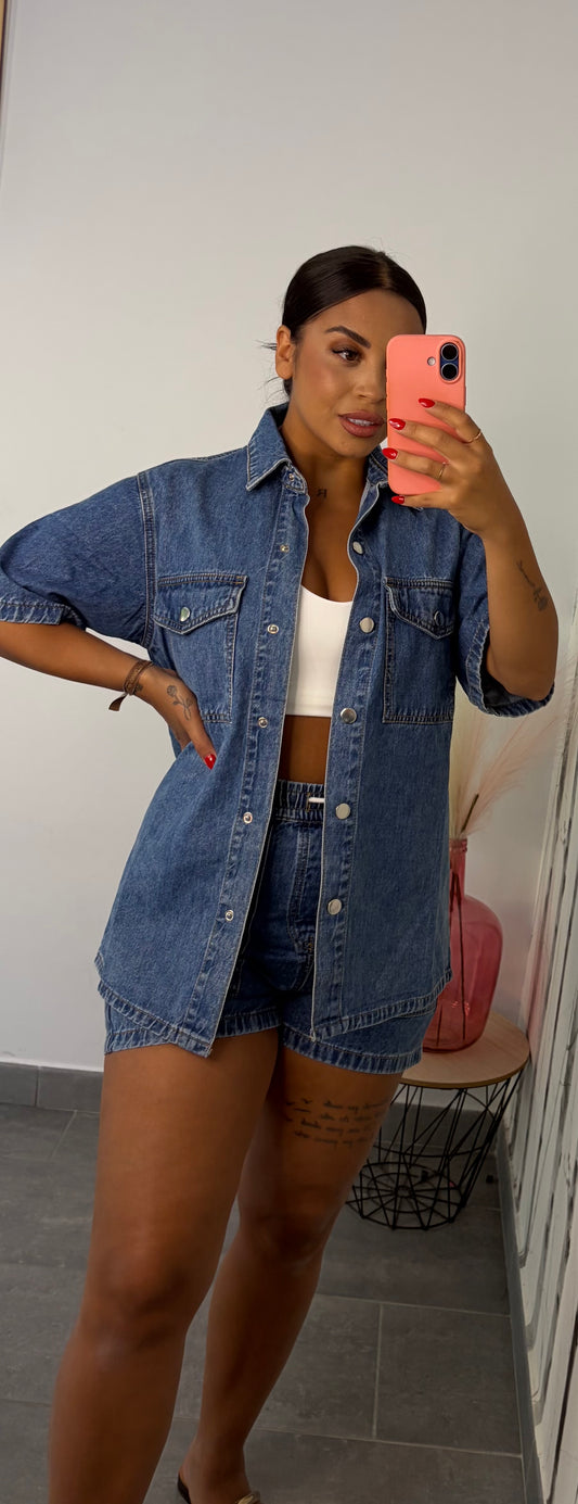 CONJUNTO DENIM TALLA PEQUEÑO