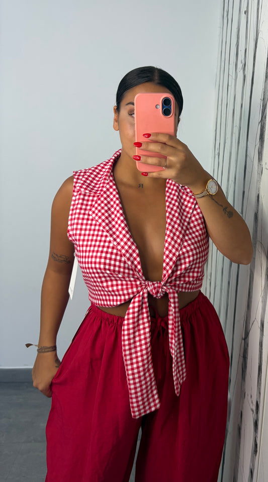 BLUSA CUADROS