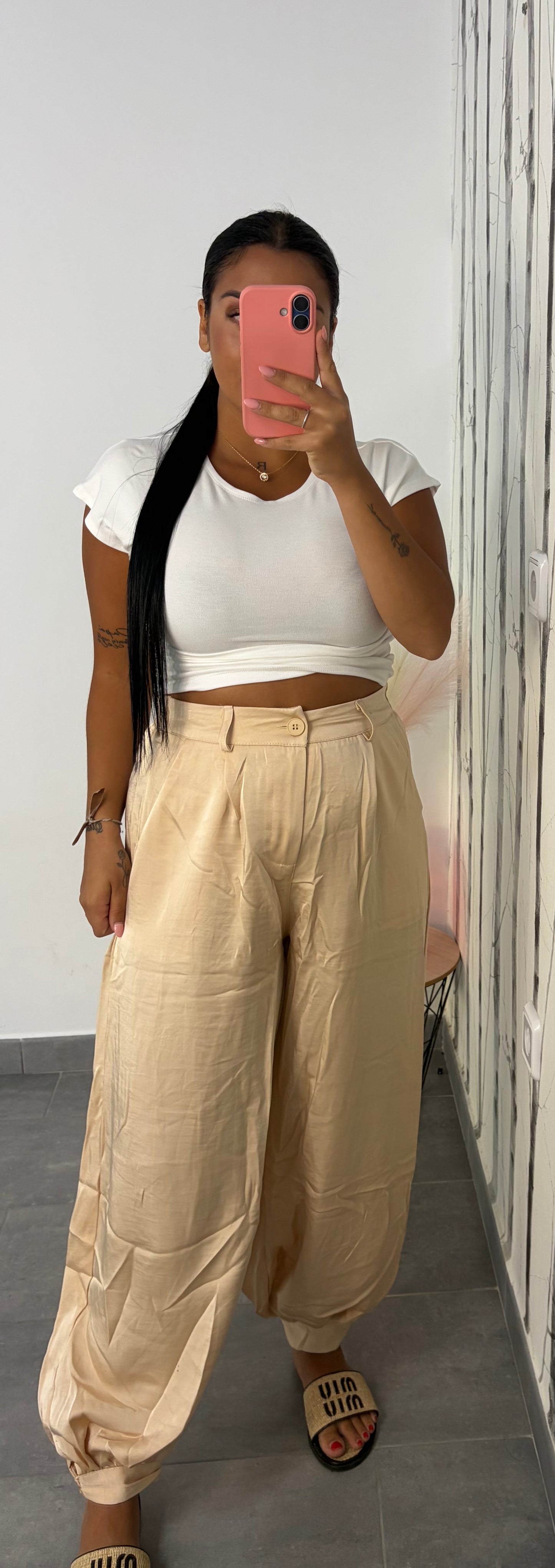 PANTALÓN SATINADO