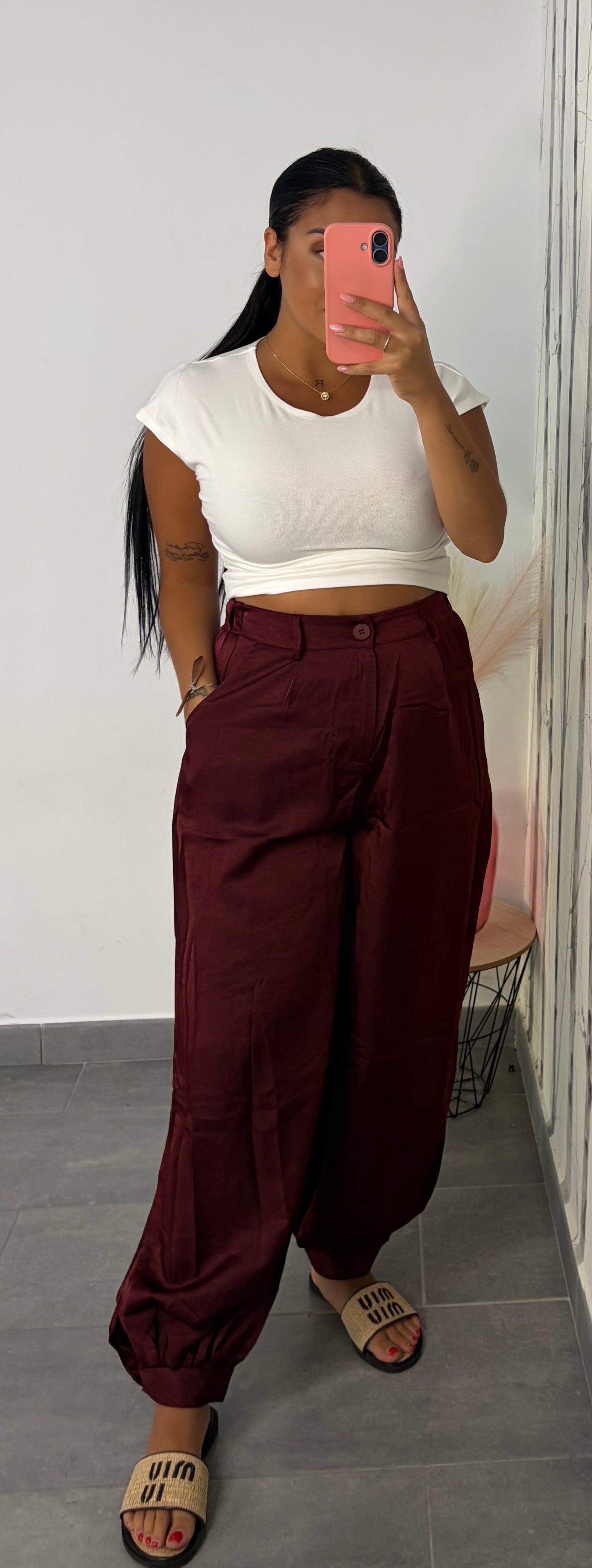 PANTALÓN SATINADO
