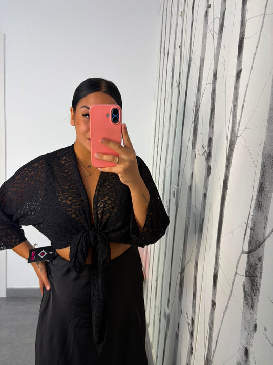 BLUSA ENCAJE